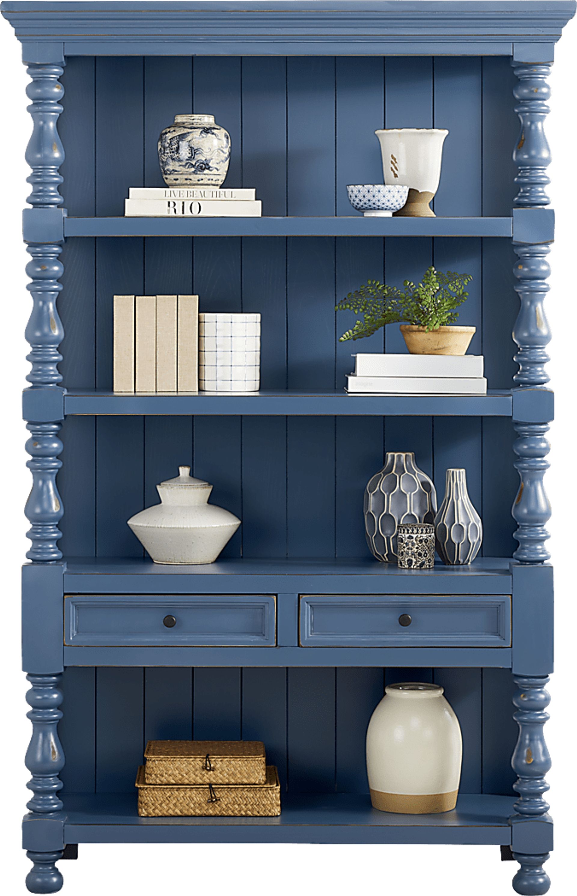 Jacqueline Navy Bookshelf - Image 2
