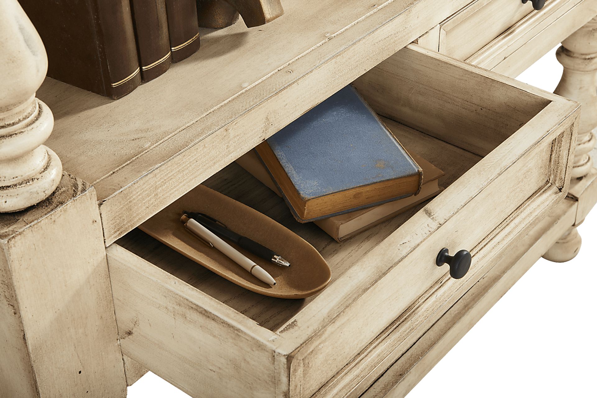 Jacqueline White Bookshelf - Image 4