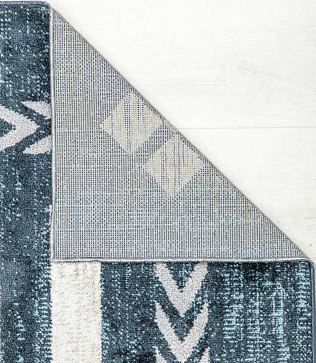 Kijaba Blue 5'3 X 7' Rug - Thumbnail - Image 7