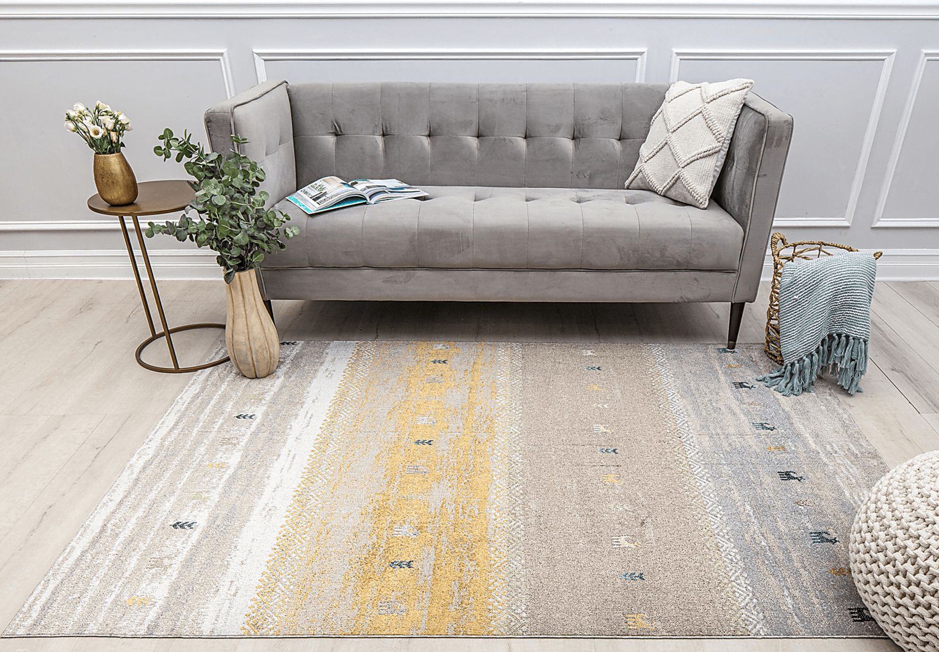Kipidow Brown 8' x 10' Rug - Image 3