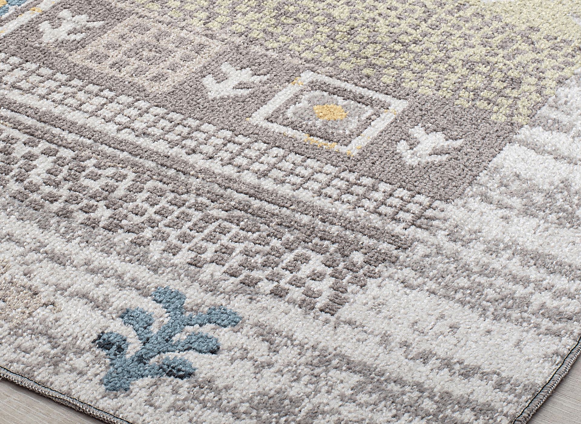Kangunso Gray 5'3 x 7' Rug - Image 6