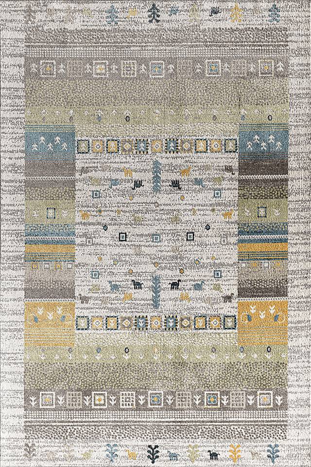 Kangunso Gray 5'3 x 7' Rug - Thumbnail - Image 1