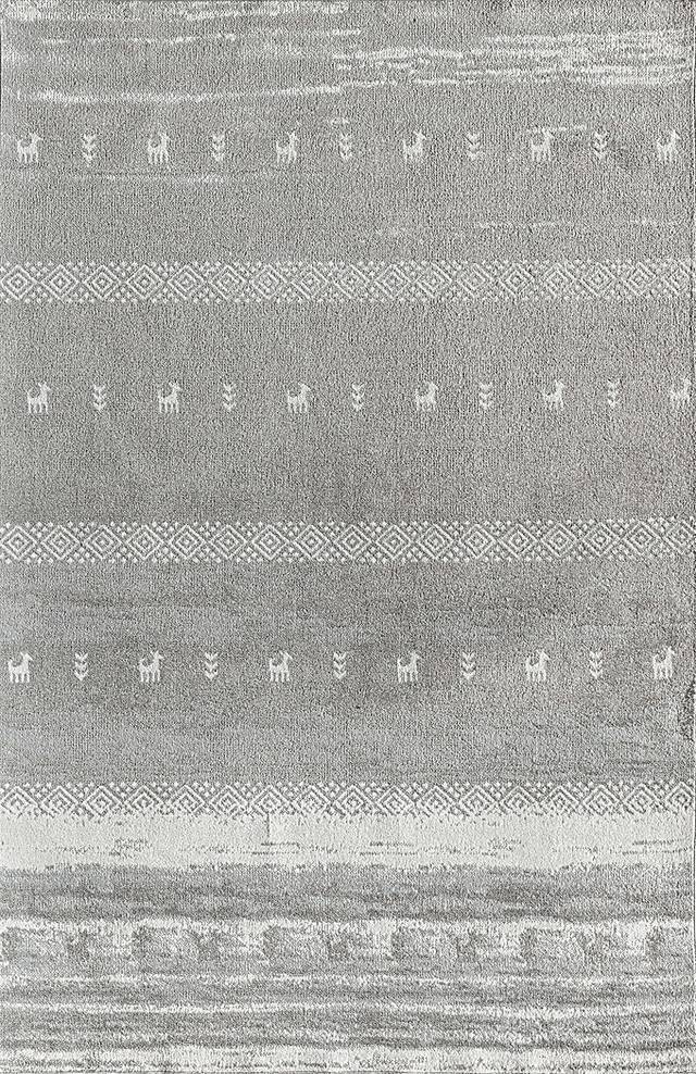 Kipidow Gray 5'3 x 7' rug - Thumbnail - Image 1