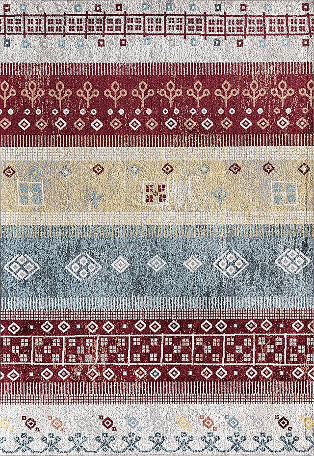 Bundado Red 5'3 x 7' Rug - Thumbnail - Image 1
