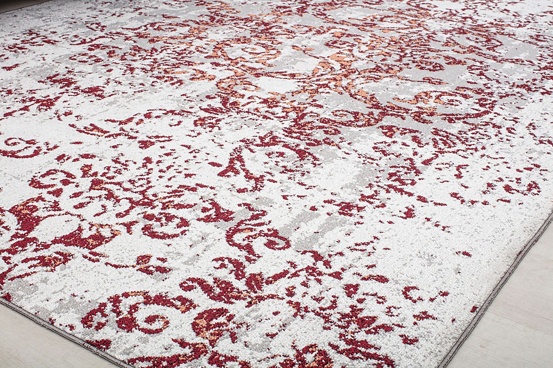 Wamala White 5'3 x 7' Rug - Image 5