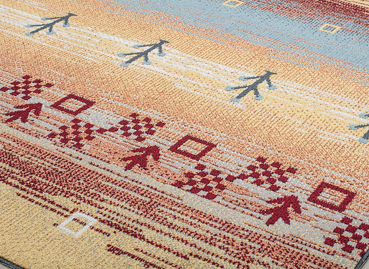 Shimosil Multi 5'3 x 7' Rug