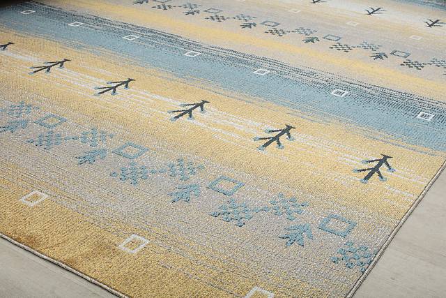 Shimosil Yellow 8' x 10' Rug - Thumbnail - Image 5