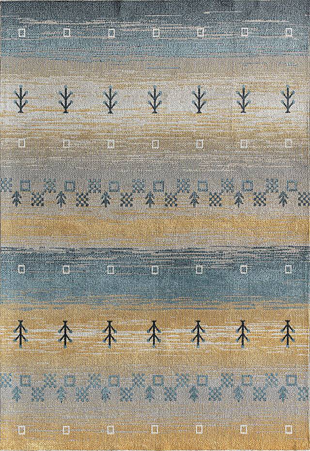 Shimosil Yellow 8' x 10' Rug - Thumbnail - Image 1