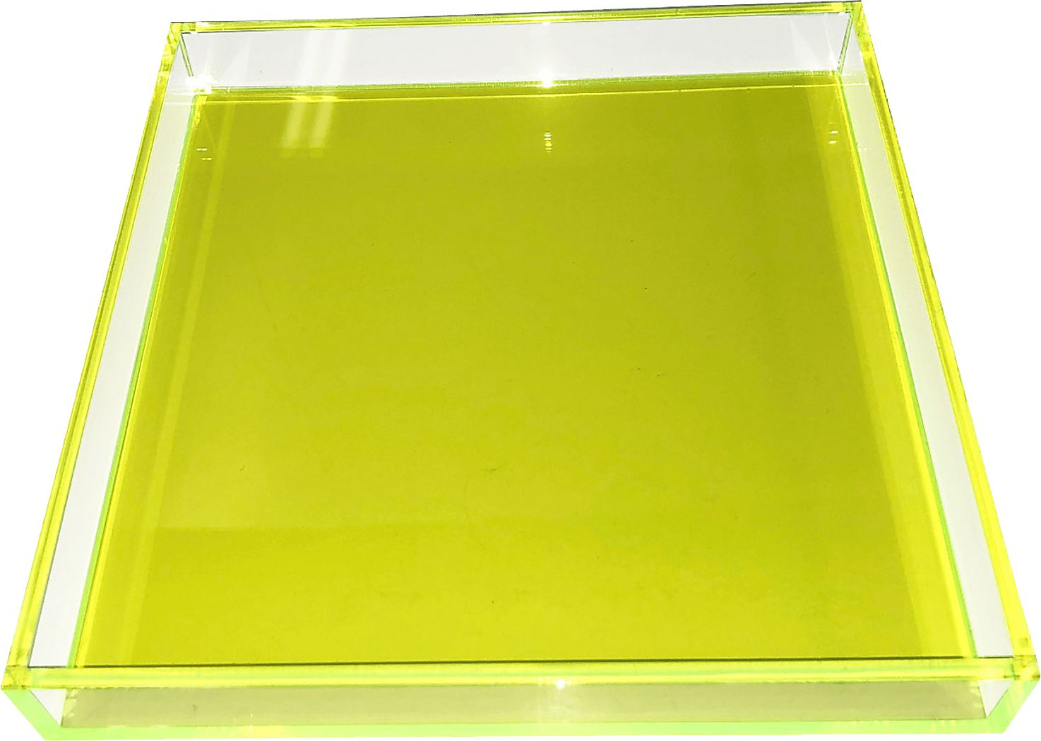 Jadelane II Neon Green Tray