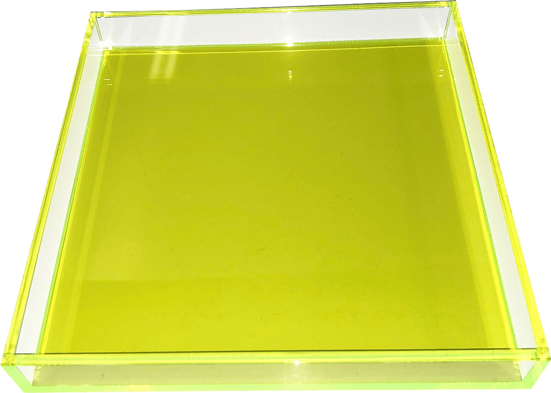 Jadelane II Neon Green Tray - Image 1