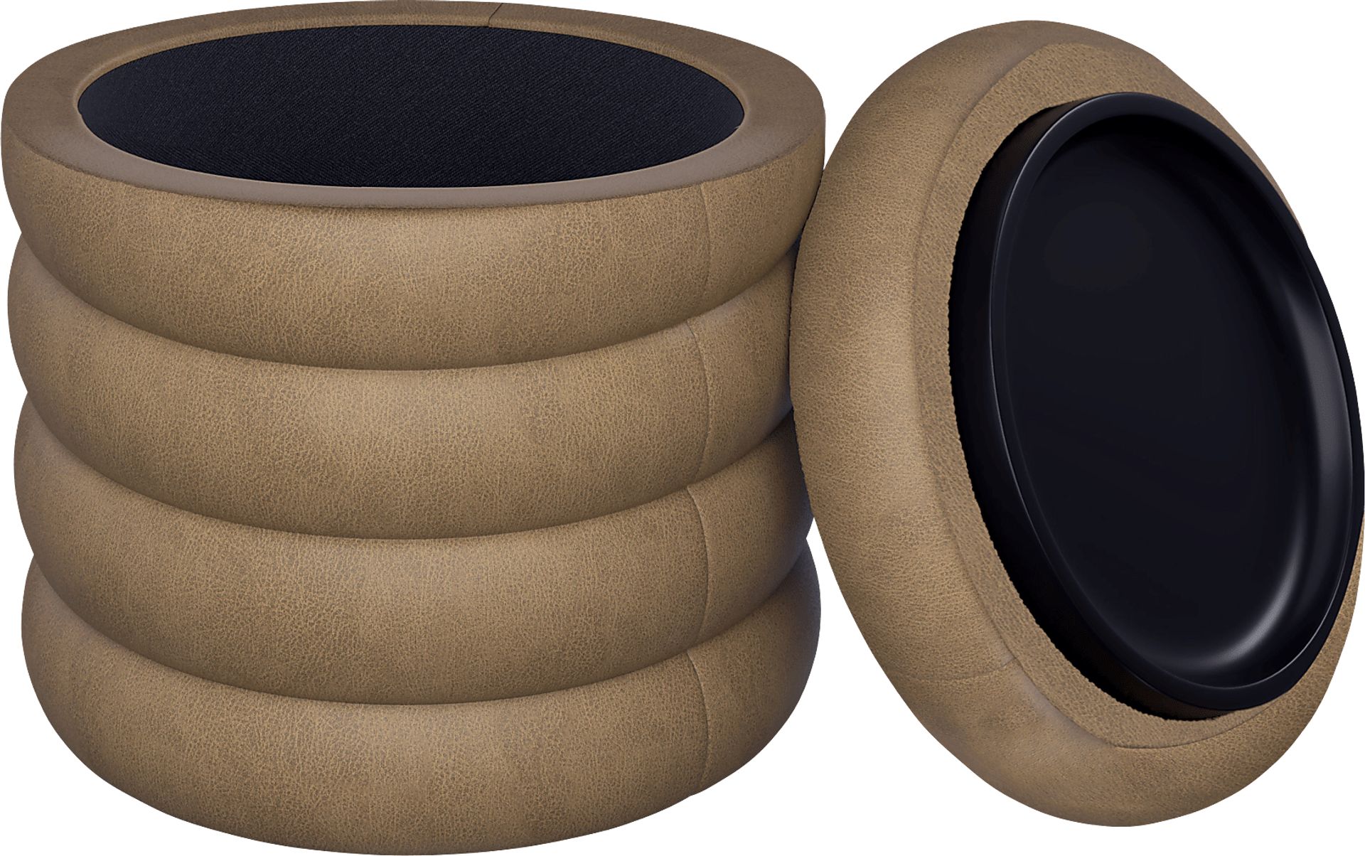 Jaecob Brown Storage Ottoman - Image 5
