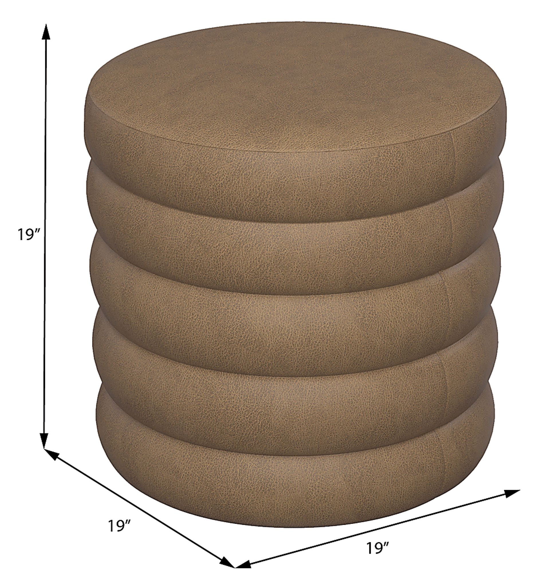 Jaecob Brown Storage Ottoman - Image 6