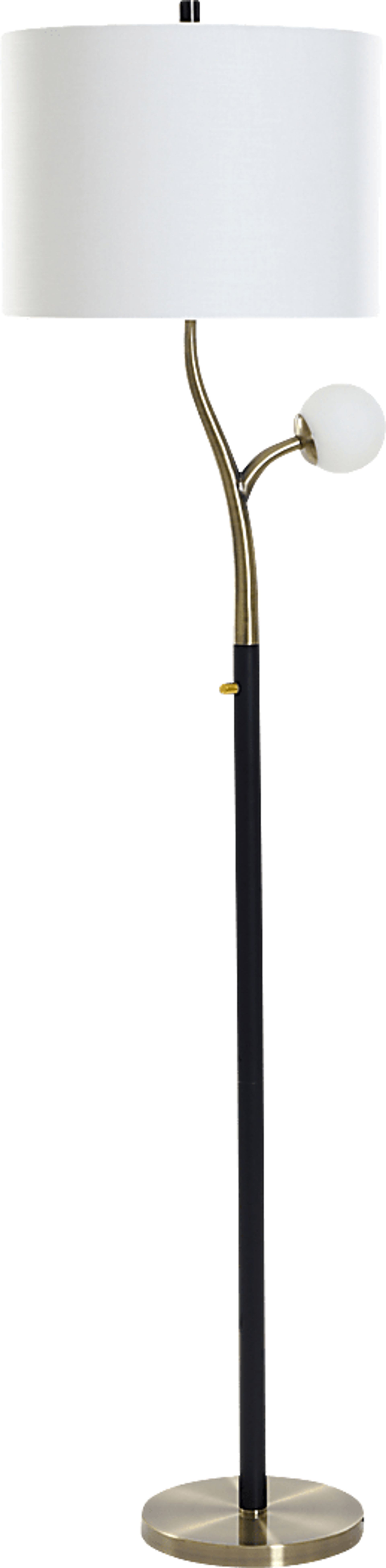 Jaeden Black Floor Lamp - Image 1