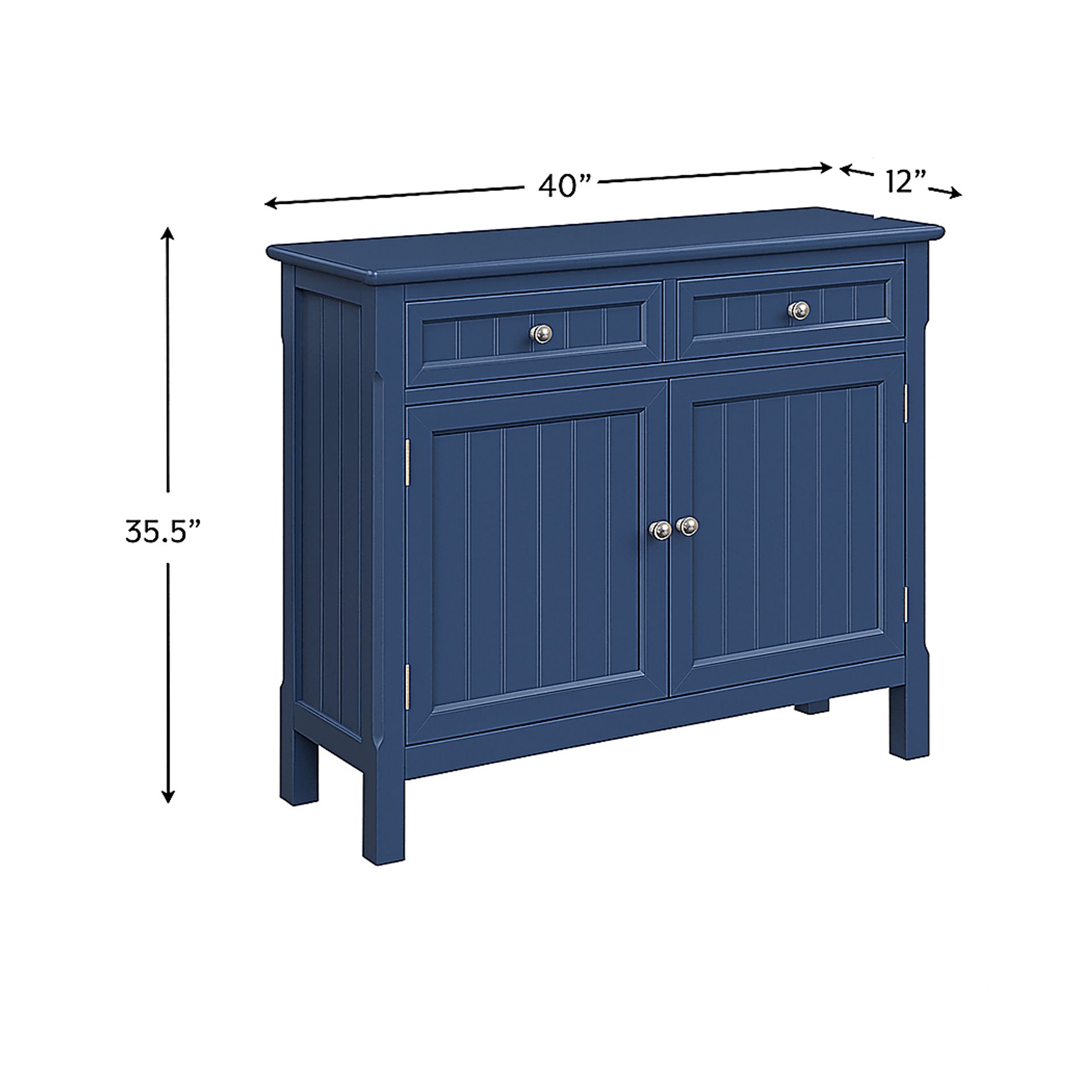 Jaedon Blue Accent Cabniet - Image 3