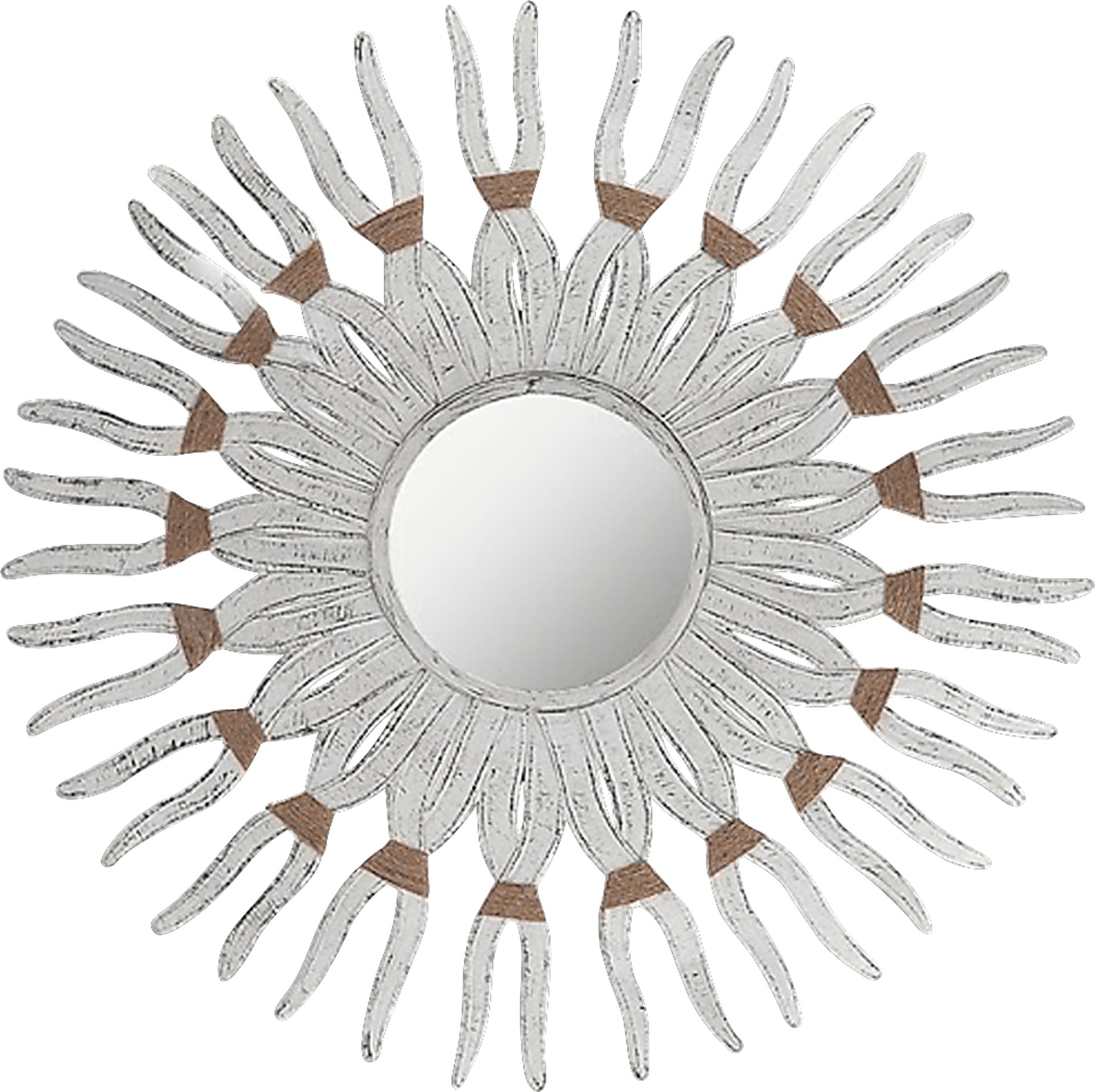 Jaedyn White Mirror - Image 1
