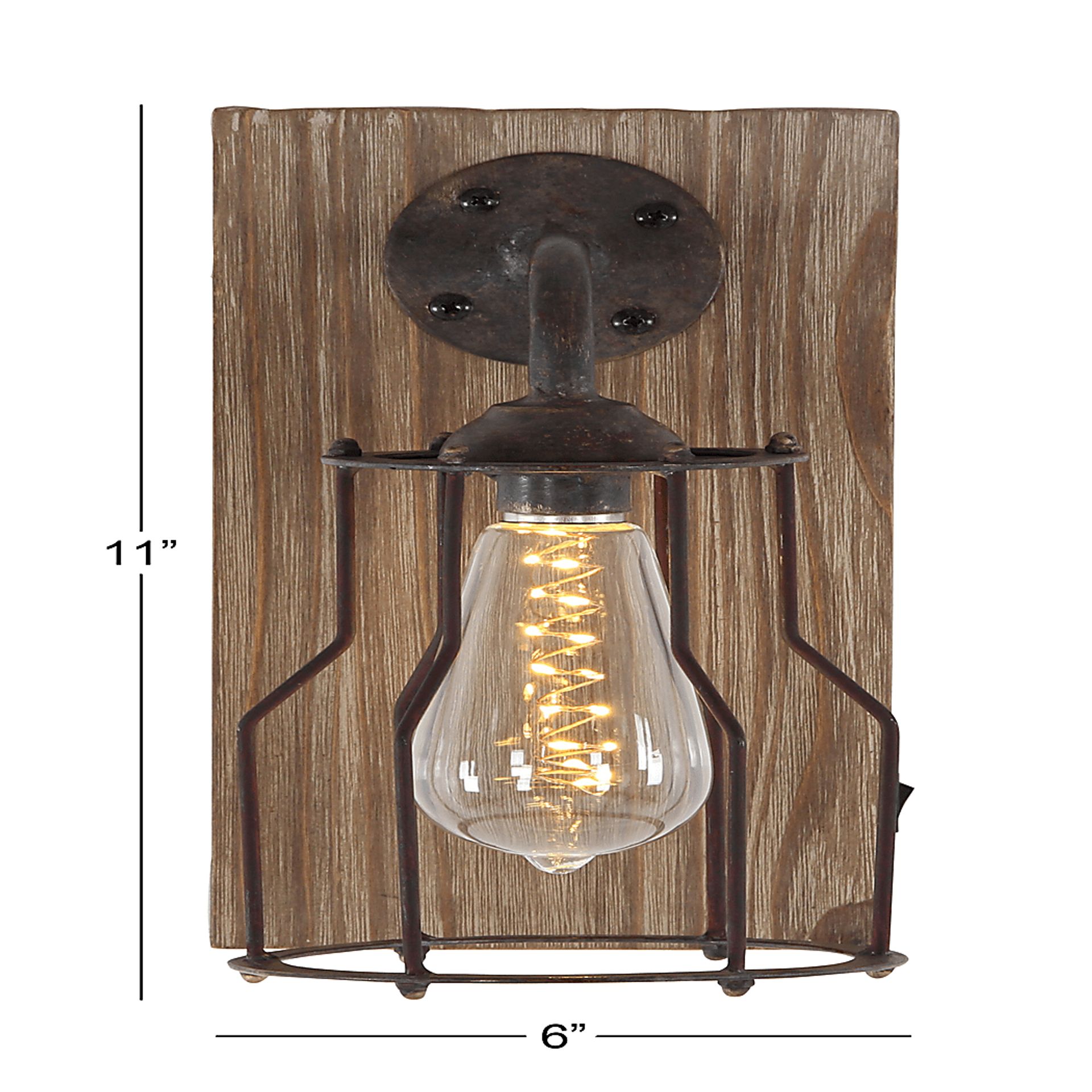Jaelira Brown Sconce - Image 6