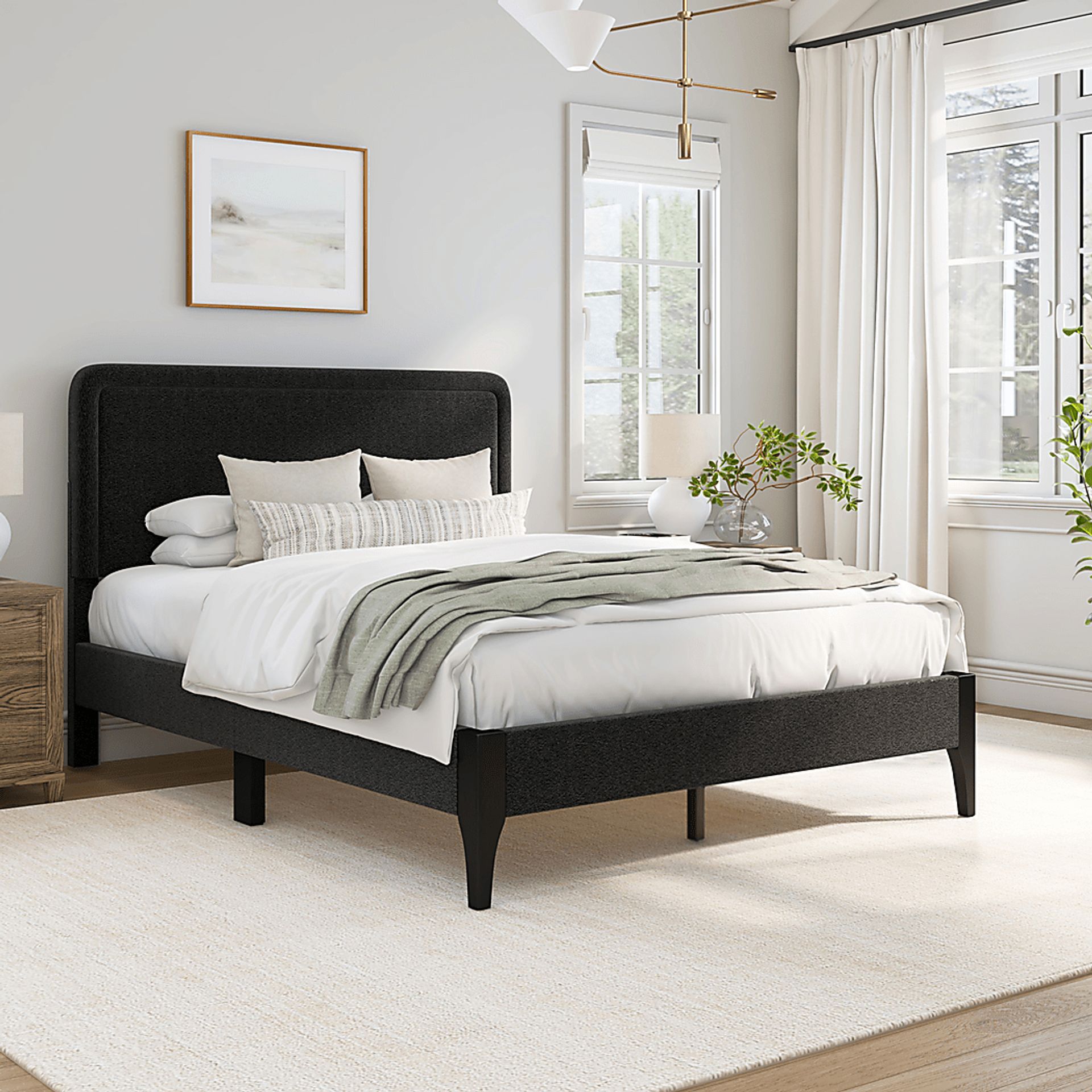 Nzadi Drak Gray Queen Bed - Image 2