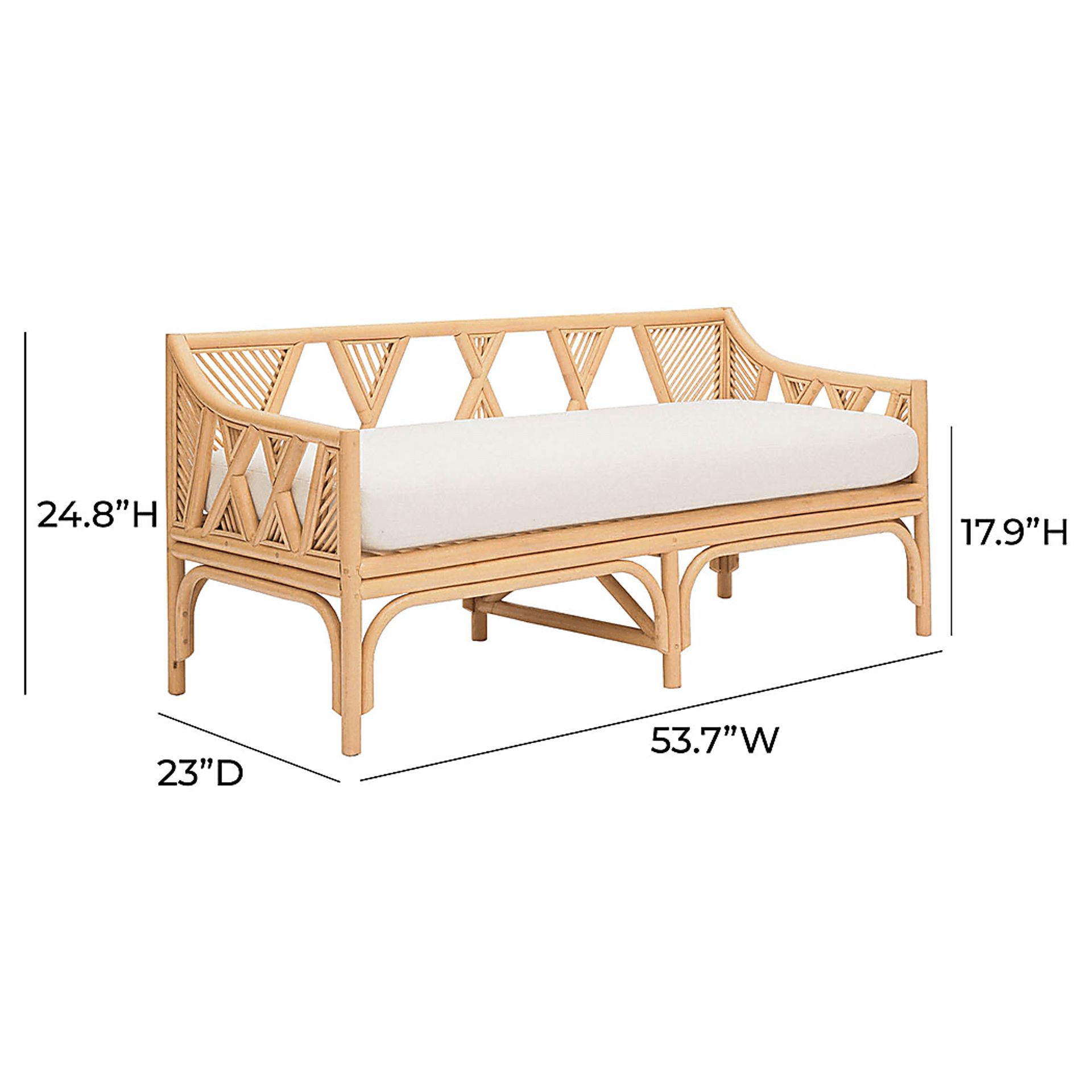 Jaffarian Natural Settee - Image 6