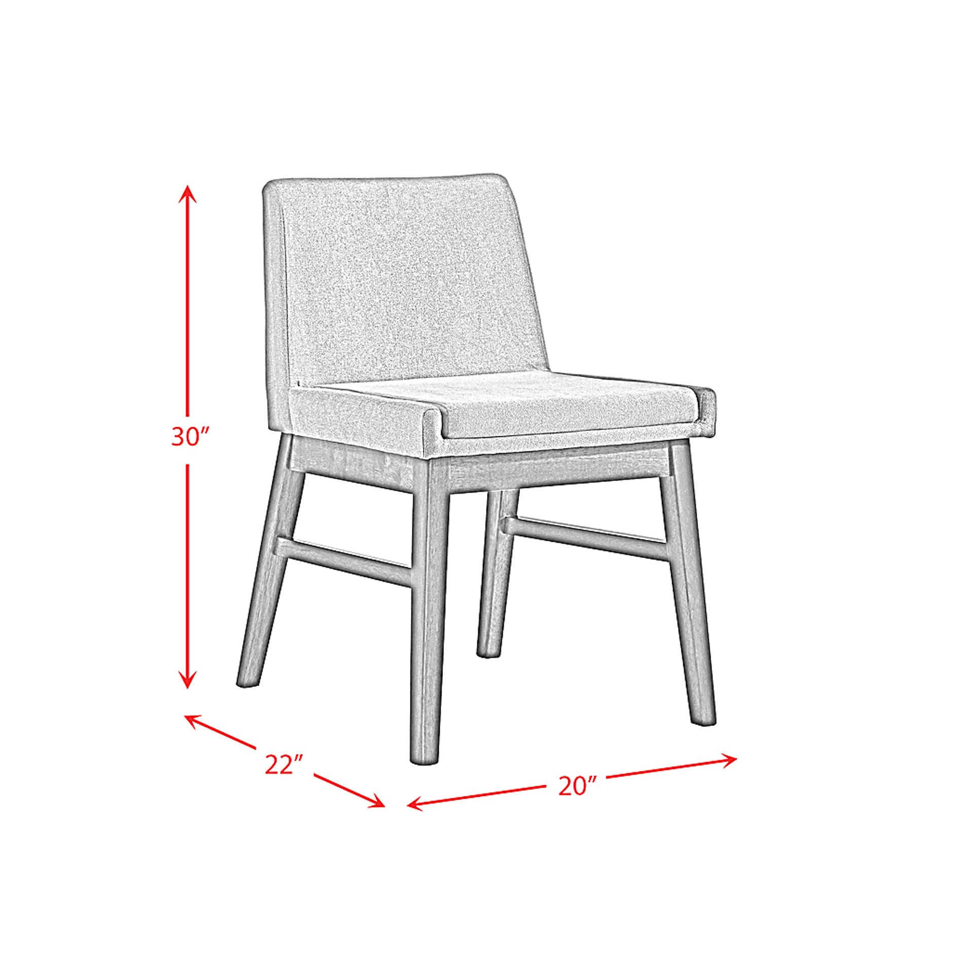 Jaffna Gray Side Chair, Set of 2 - Image 10