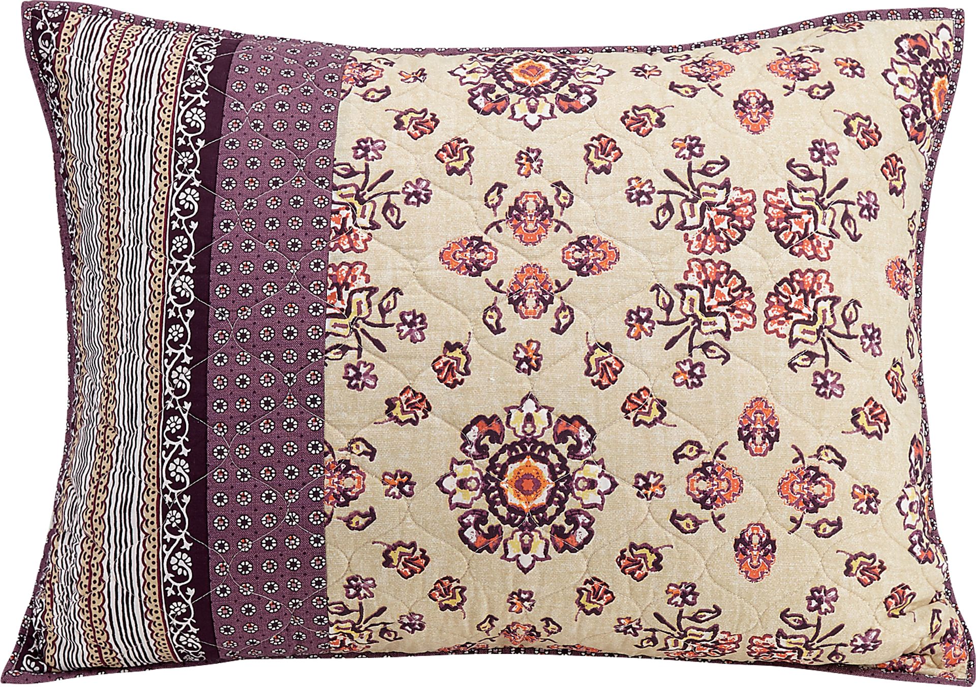 Jahira Purple Decorative Pillow - Image 1