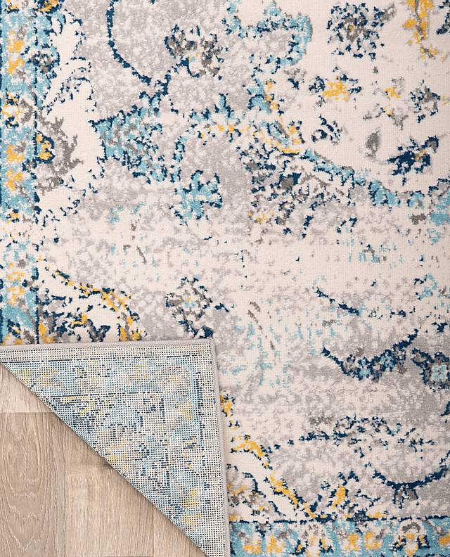 Jaimin Blue 2' x 3' Rug - Thumbnail - Image 2