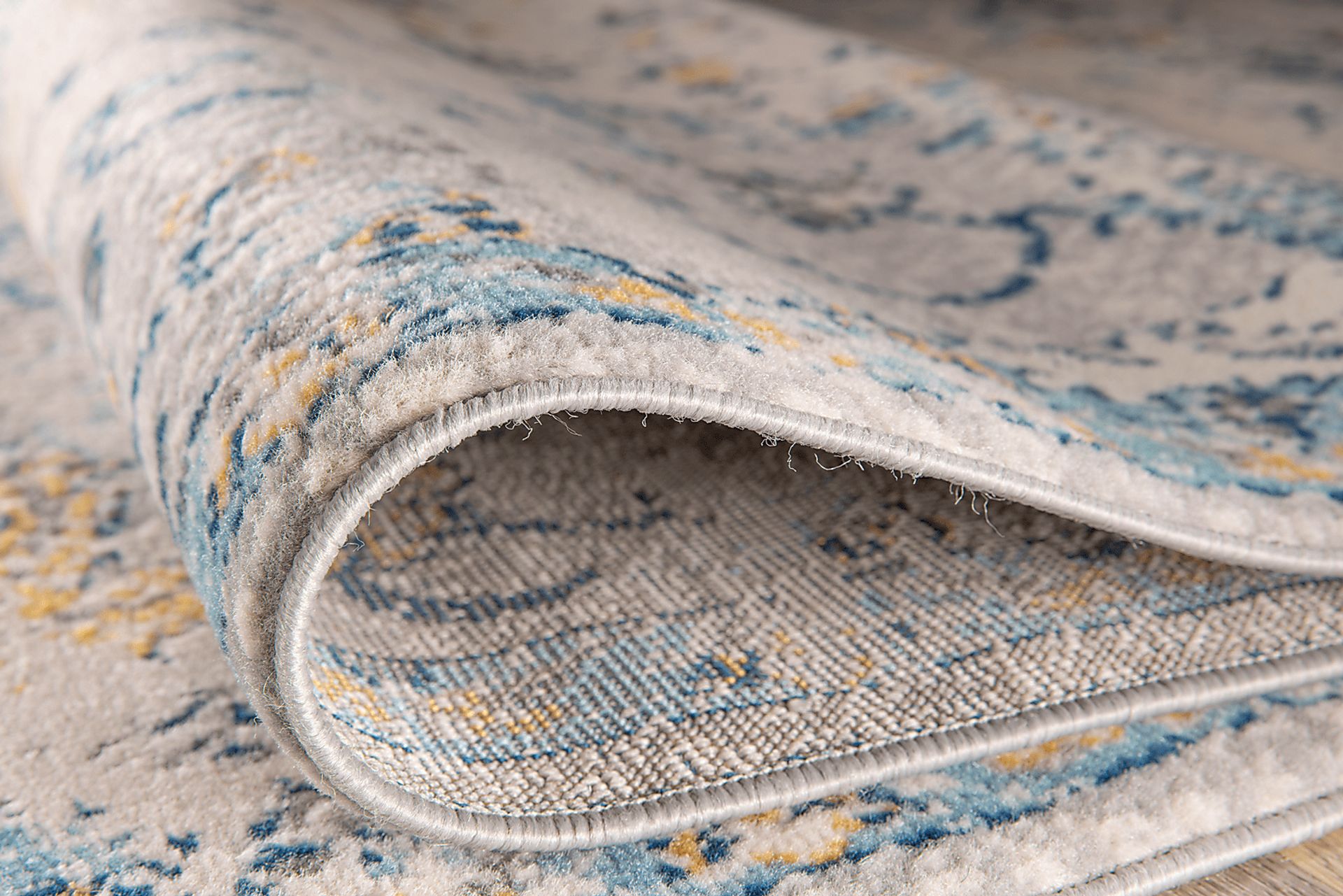 Jaimin Blue 2' x 7' Runner Rug - Image 3