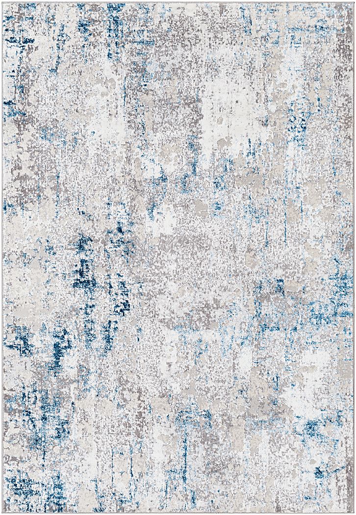 Jaina Dark Blue 7'10 x 10' Rug
