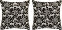Jaipur Frame II Onyx Indoor/Outdoor Pillows (Set of 2)