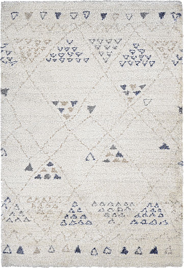 Jakaita Ivory 5'3 x 7'6 Rug