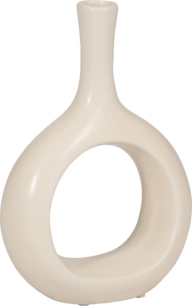 Jakesway Beige 9 in. Vase - Thumbnail - Image 6