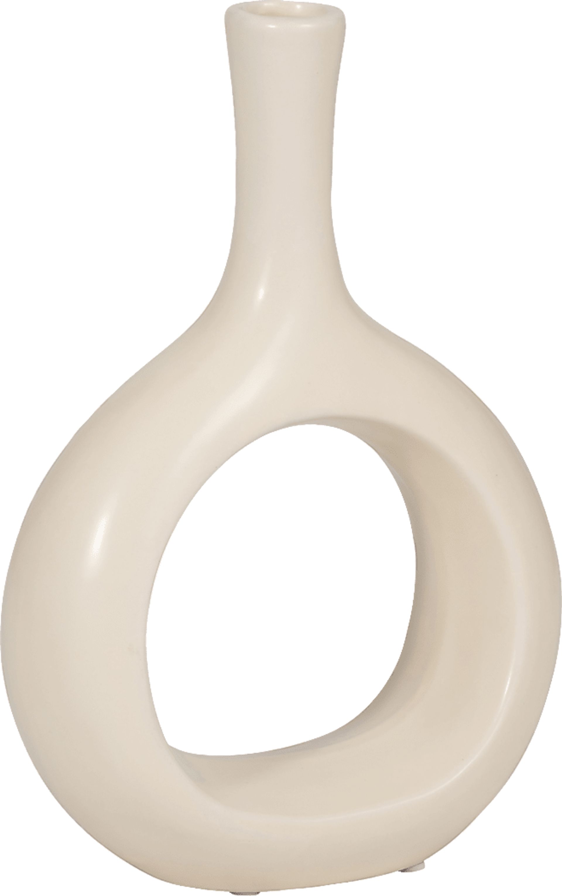 Jakesway Beige 9 in. Vase - Image 6