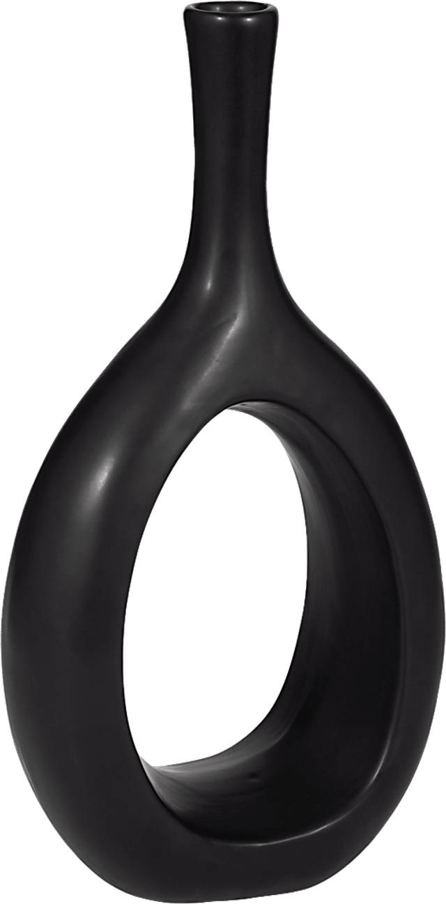 Jakesway Black 12 in. Vase - Thumbnail - Image 3