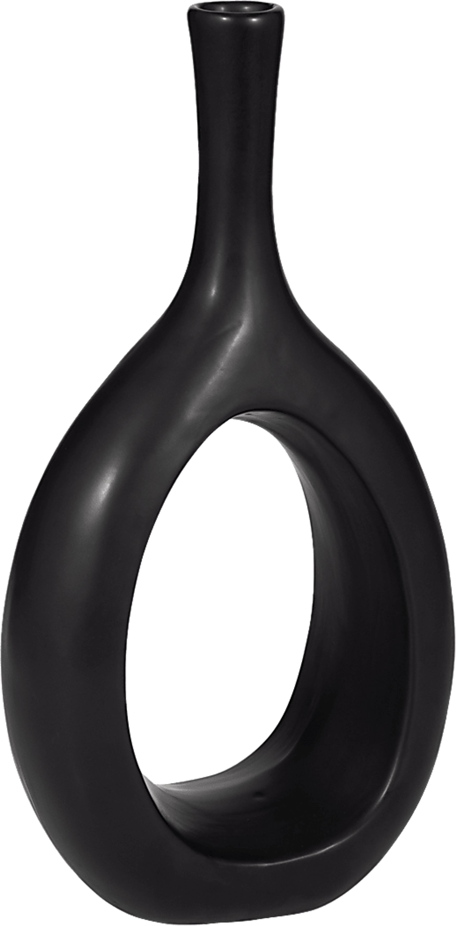 Jakesway Black 12 in. Vase - Image 3