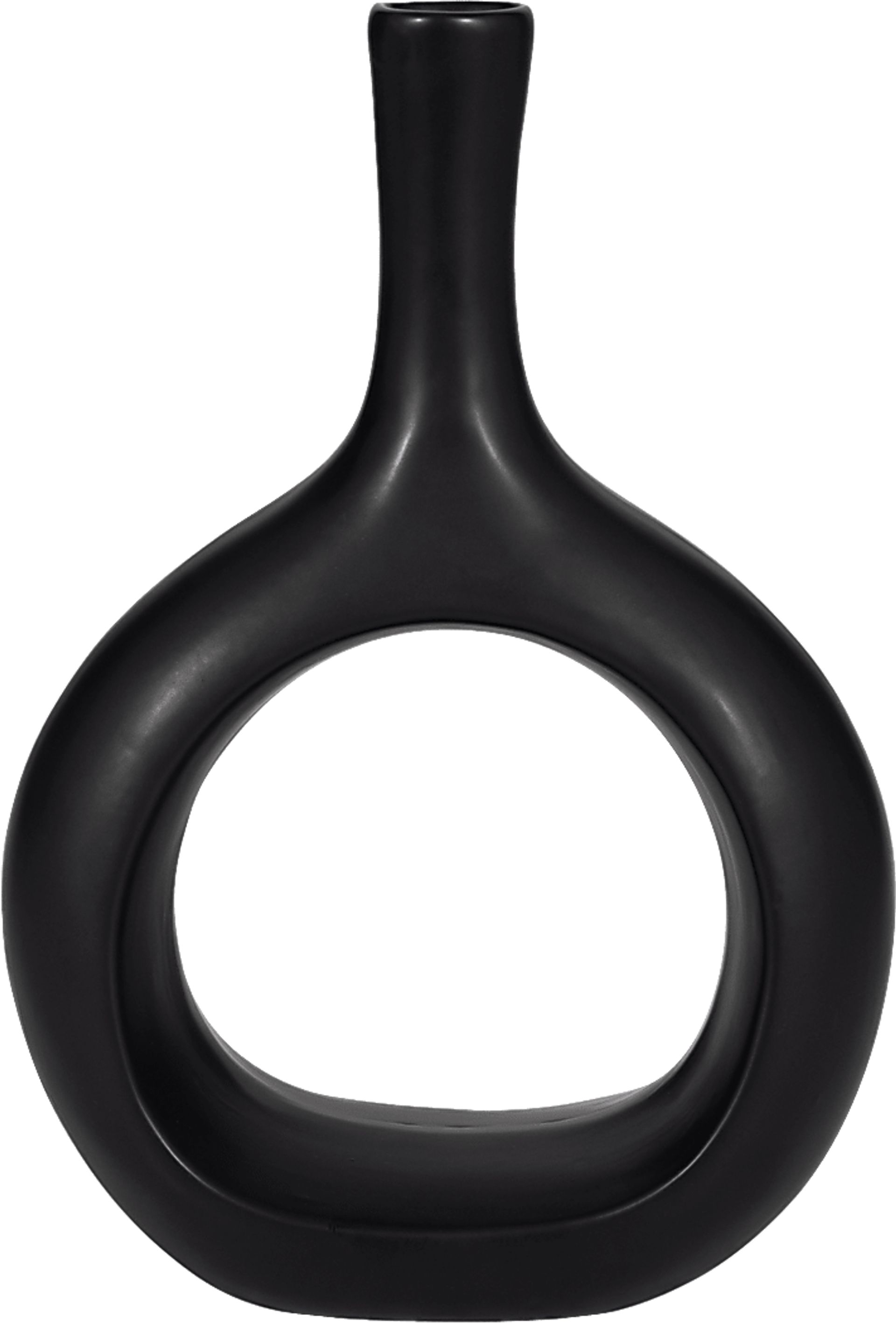 Jakesway Black 9 in. Vase - Image 1
