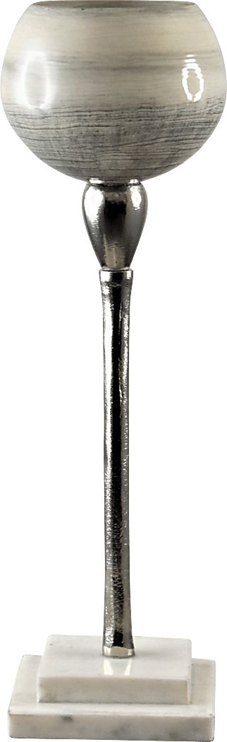 Jakesway Gray 15 in. Votive Candle Holder