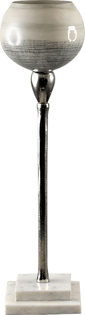 Jakesway Gray 17 in. Votive Candle Holder