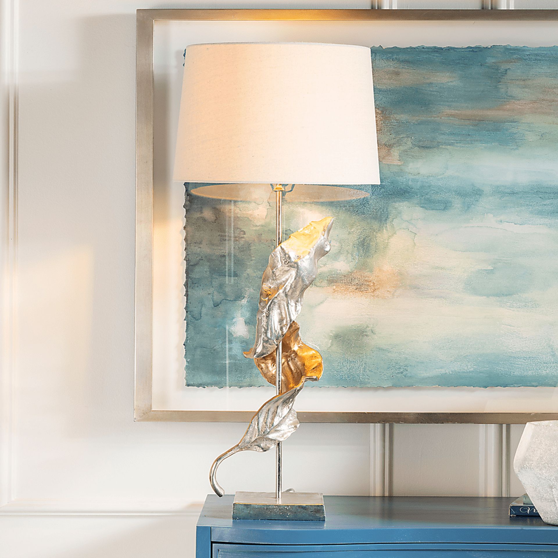 Jakey Boulevard Silver Lamp - Image 4