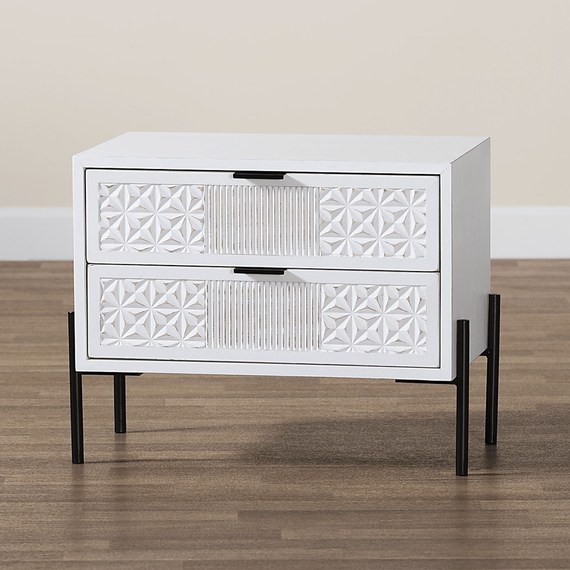 Jakey White Accent Cabinet - Image 3