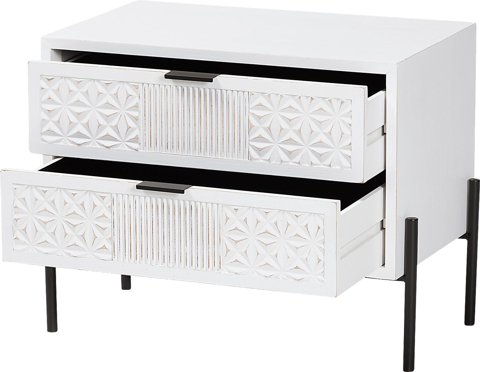 Jakey White Accent Cabinet - Image 4