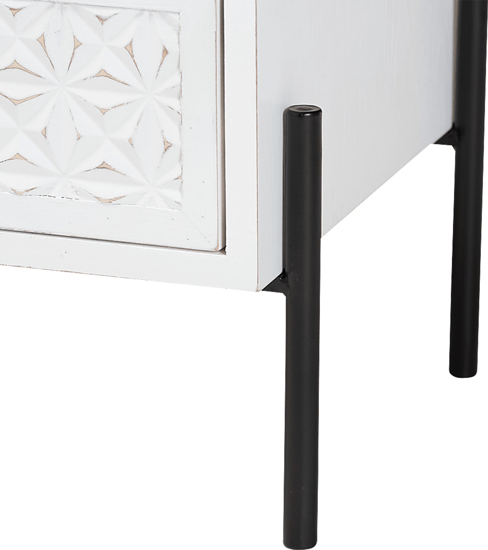 Jakey White Accent Cabinet - Image 8