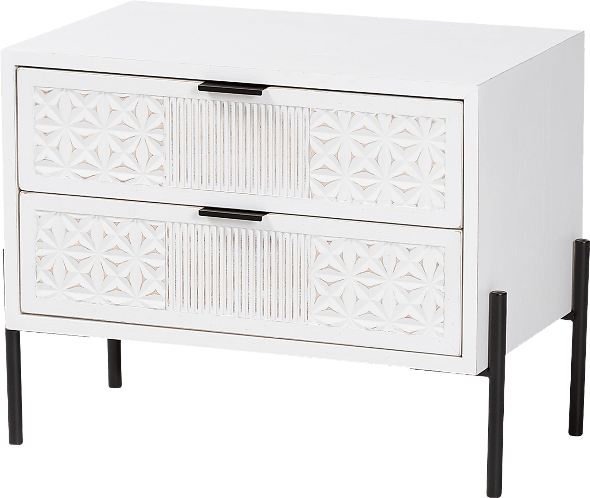 Jakey White Accent Cabinet - Image 1