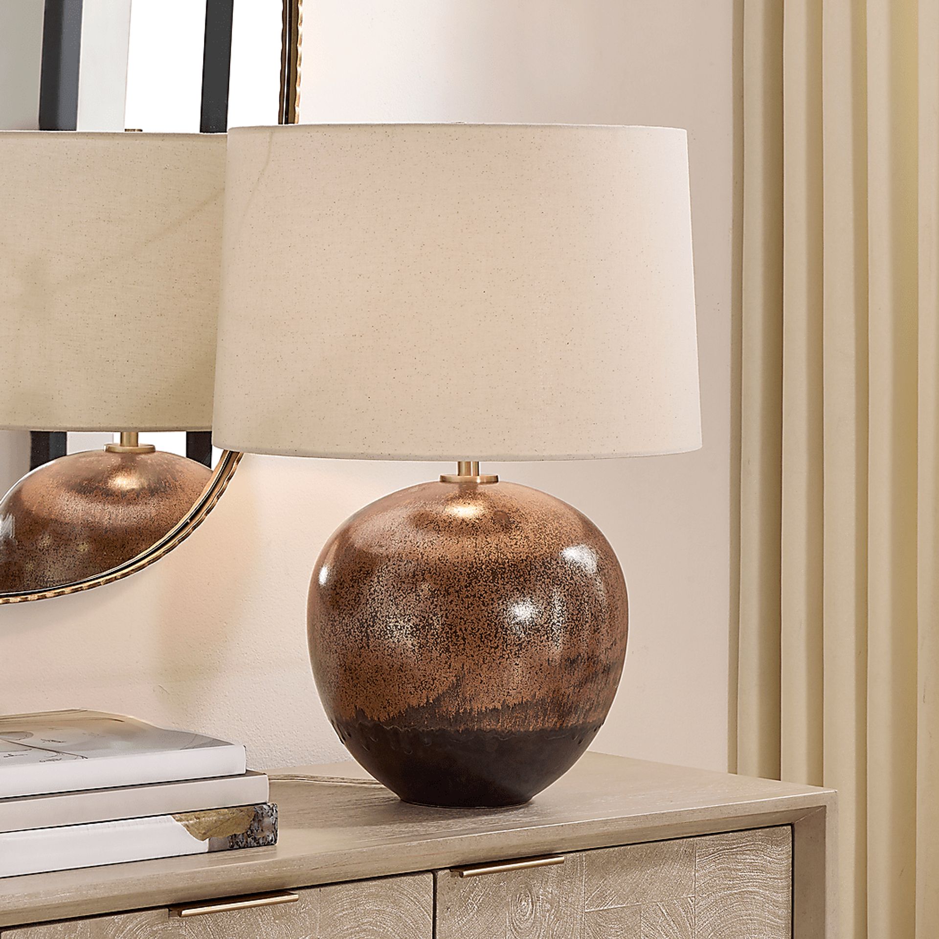 Jalfy Brown Lamp - Image 2