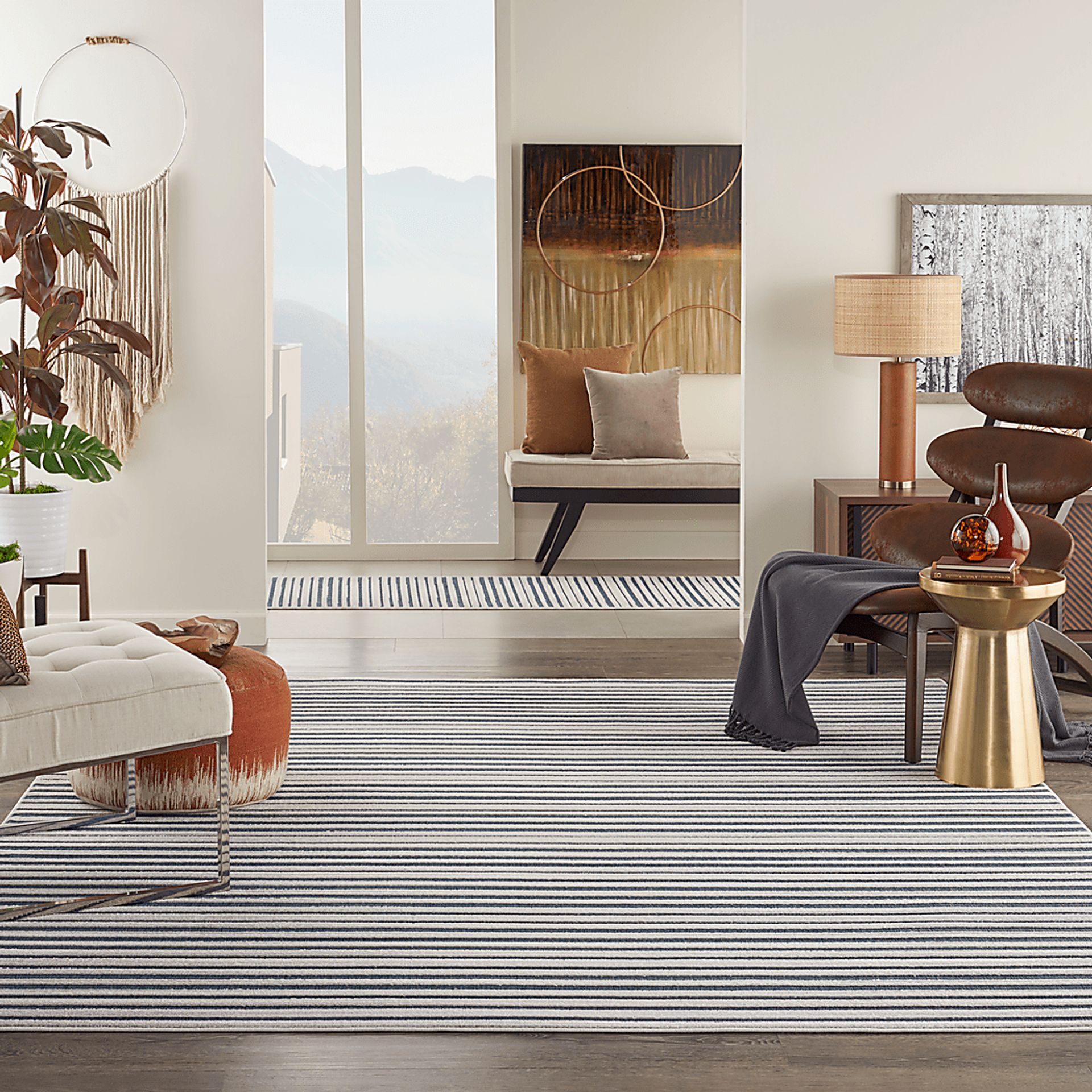 Jalia Blue 8' x 10' Indoor/Outdoor Rug - Image 9