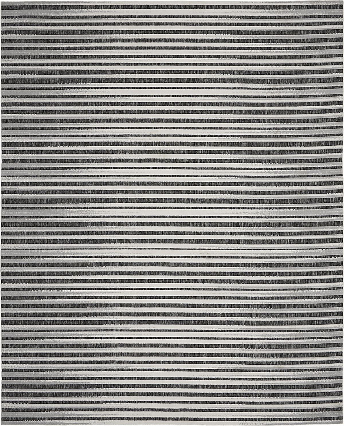 Jalia Dark Gray 5' x 7' Indoor/Outdoor Rug Rooms To Go