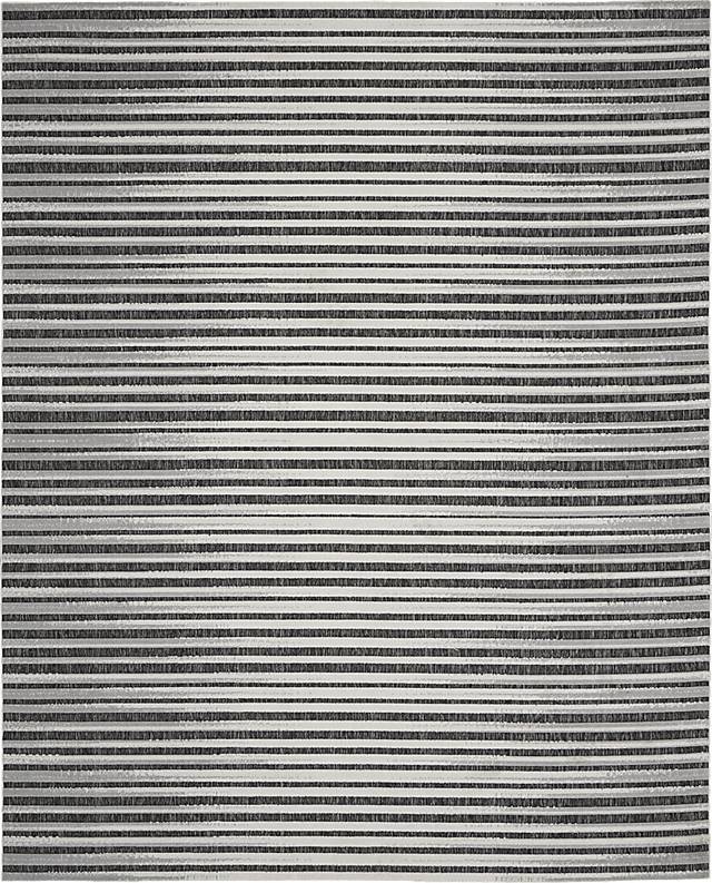 Jalia Dark Gray 8' x 10' Indoor/Outdoor Rug - Thumbnail - Image 1