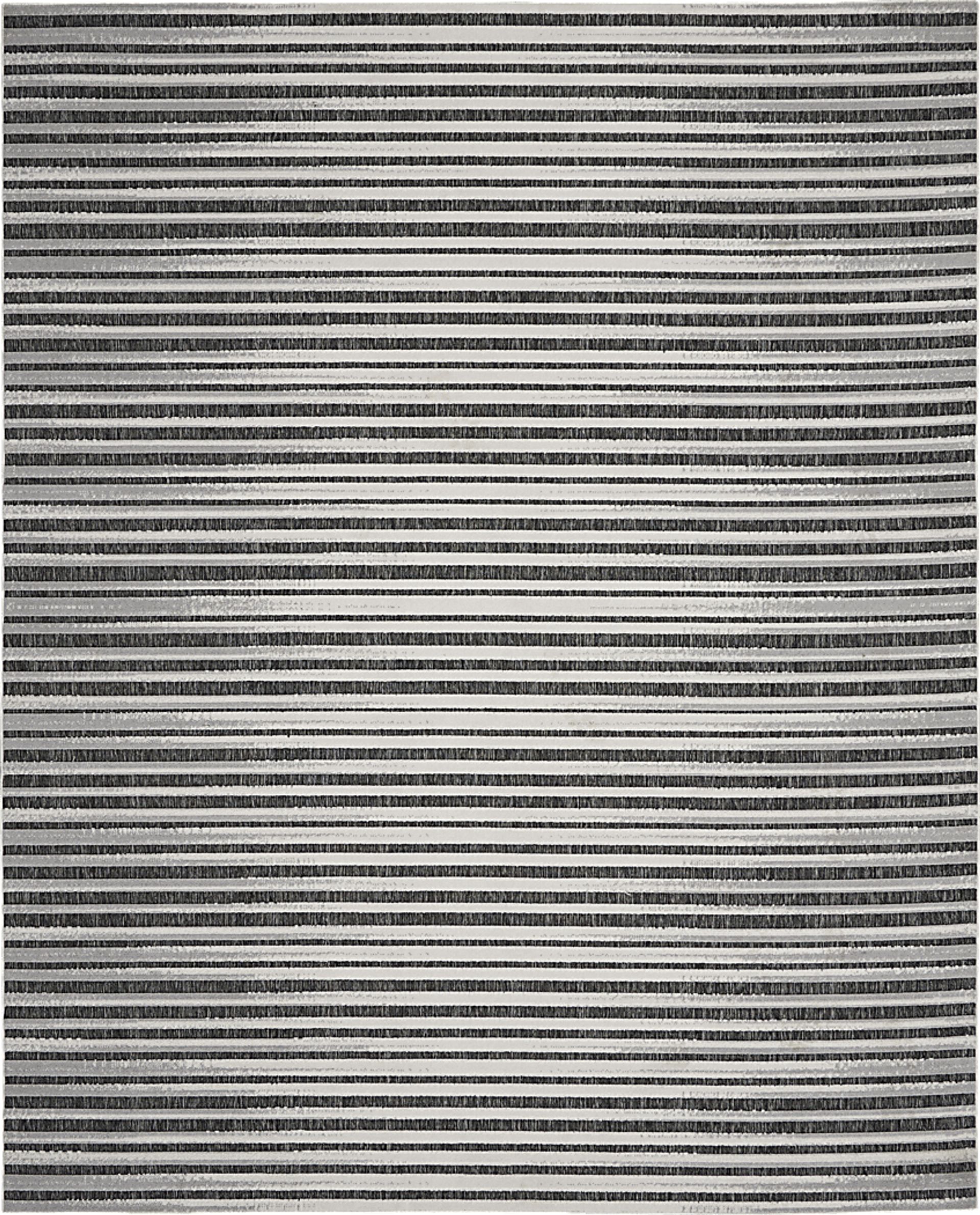 Jalia Dark Gray 8' x 10' Indoor/Outdoor Rug - Image 1