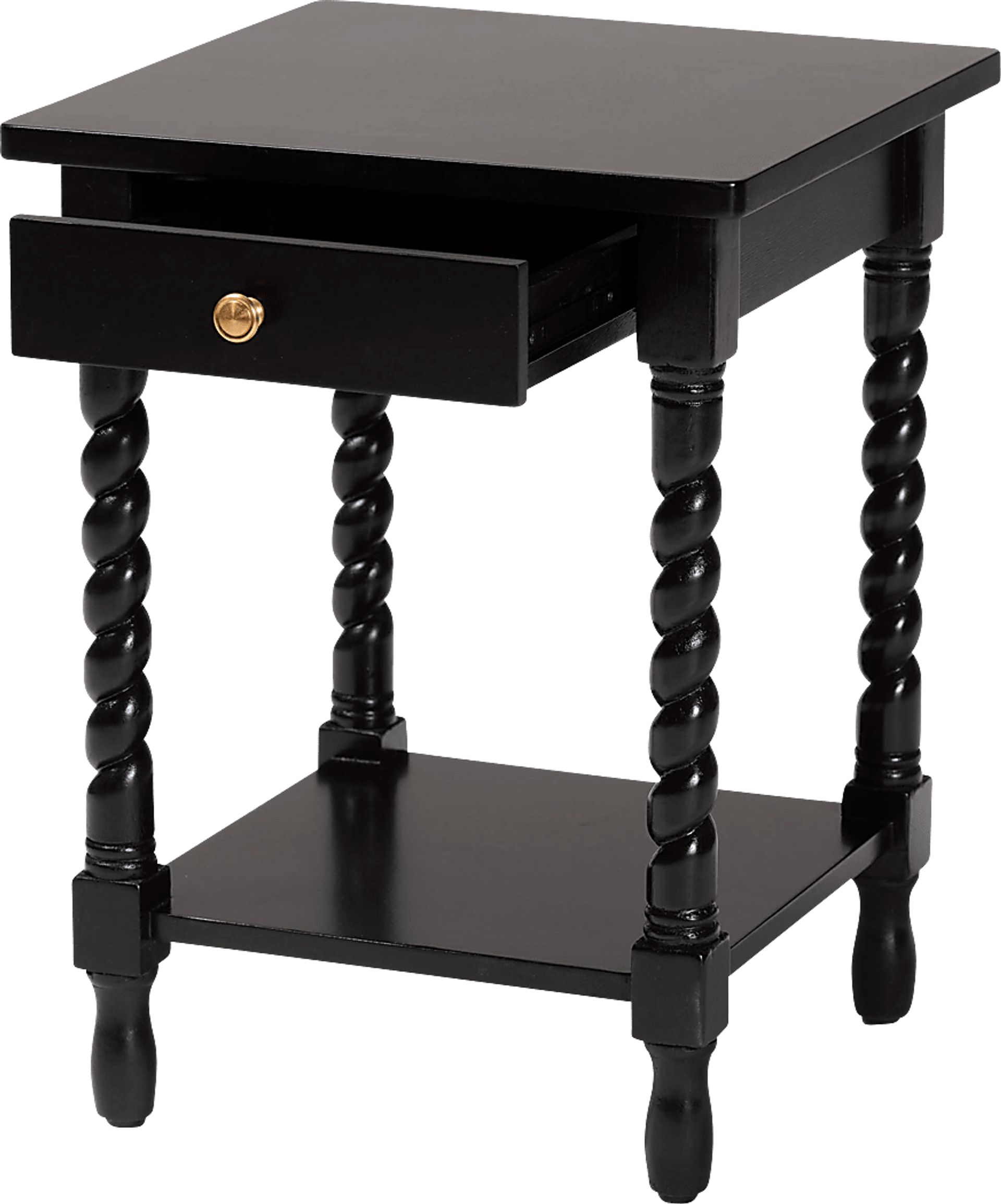 Jaliec Black Nightstand - Image 3