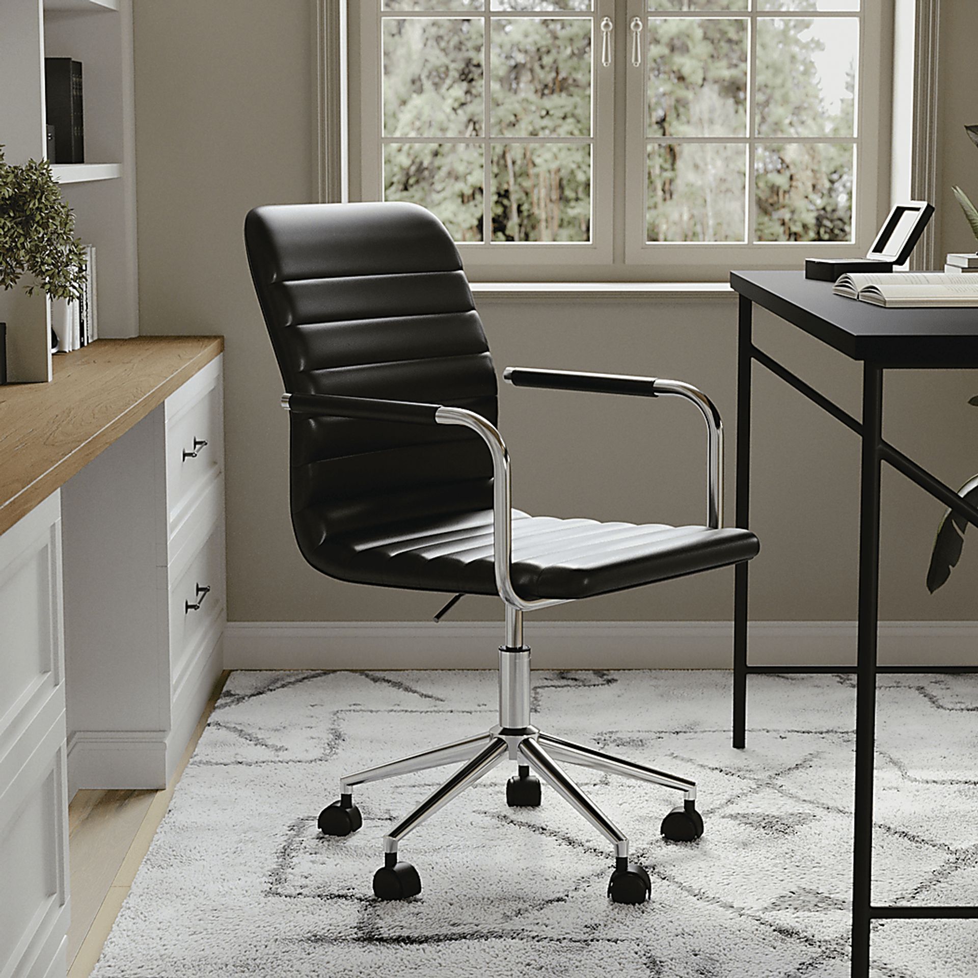 Jalowy Black Office Chair - Image 2