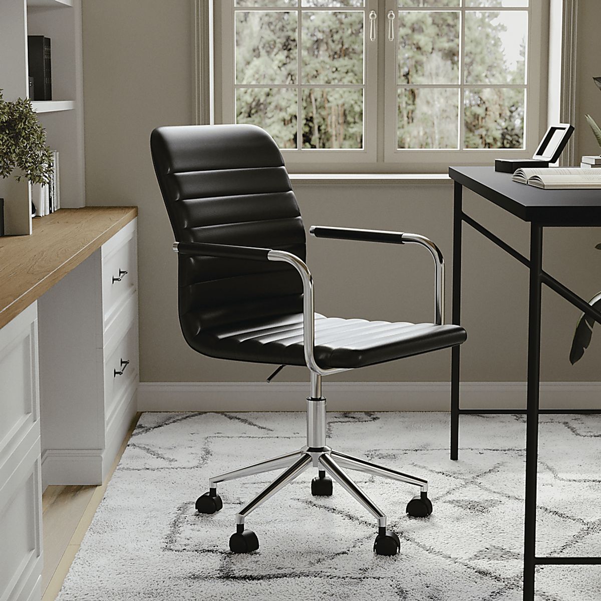 Jalowy Black Office Chair 