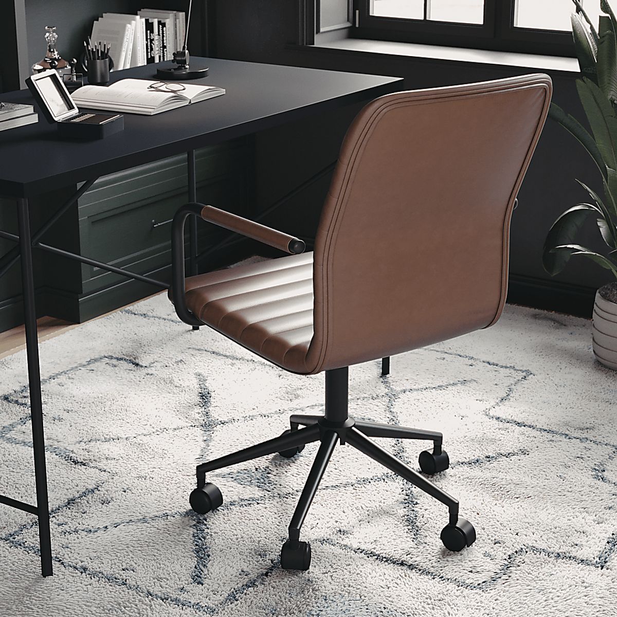 Jalowy Brown Office Chair | Rooms to Go